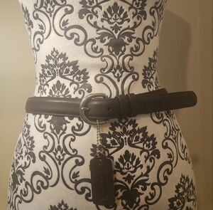 Rare Vintage Coach 8504 Brown Leather Belt – Medium – Made in Costa Rica